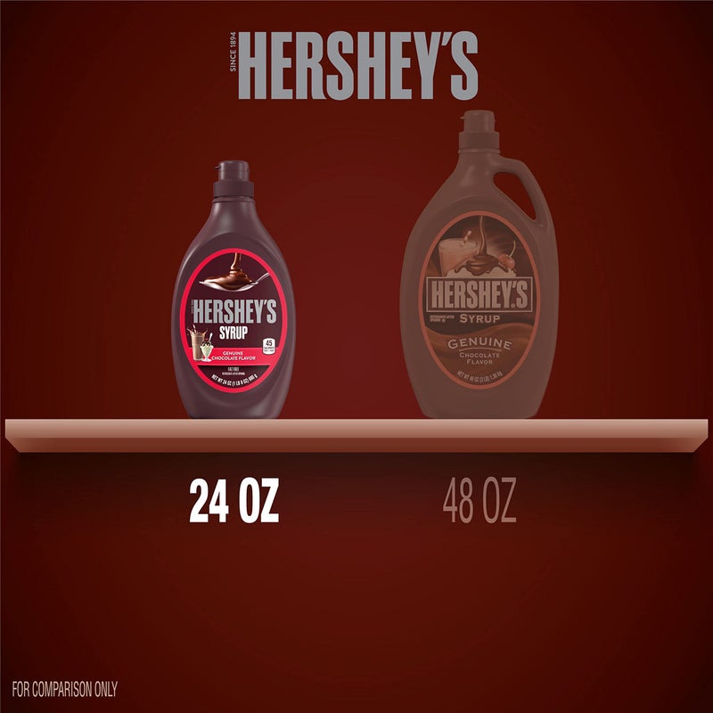 HERSHEY'S Chocolate Syrup Bottle, 24 oz - Image 3